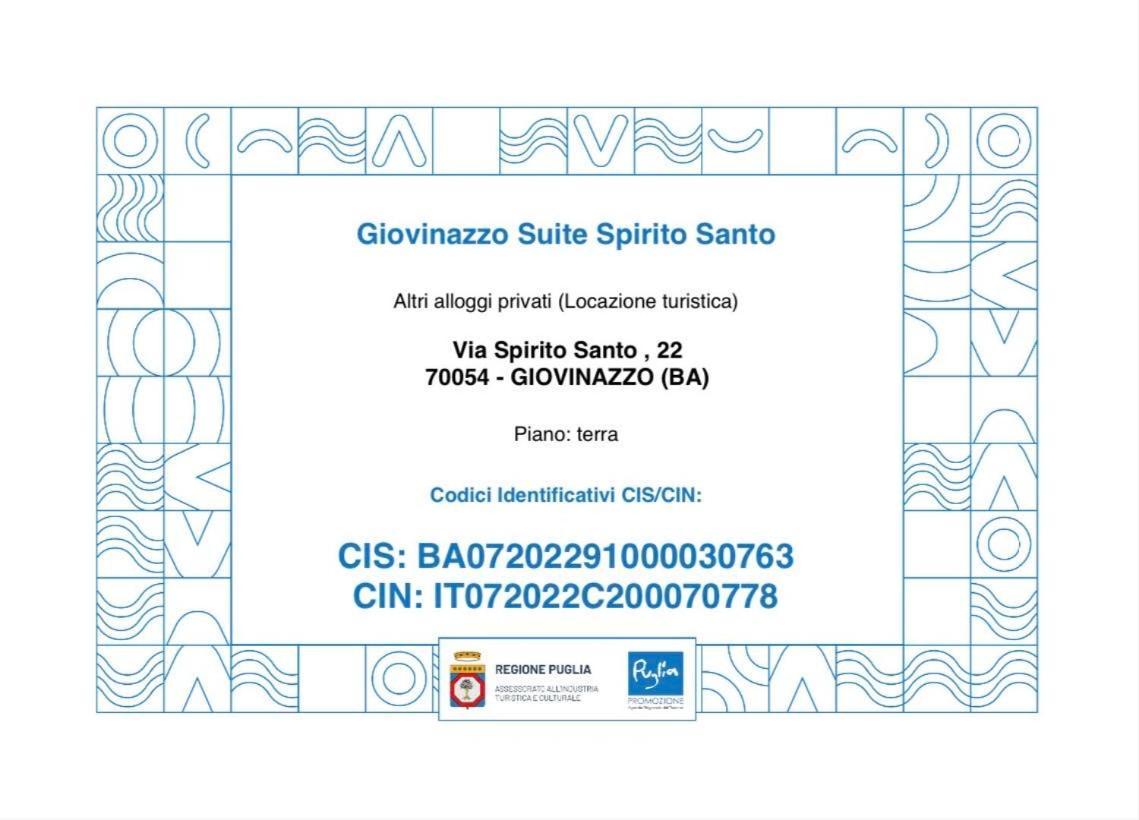 Giovinazzo Suite Spirito Santo Exterior photo